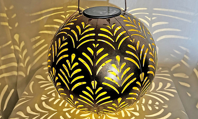 Lampes solaires pour le printemps