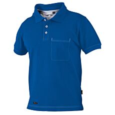 Wikland Polo-Shirt, elastische Ripp-Abschlüsse blau