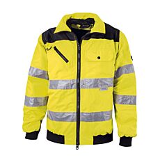 Veste de sécurité, matériau réfléchissant 3M Scotchlite jaune