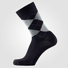 Socken, 5er-Pack, Rhombenmuster