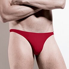 ISA String hommes, stretch rouge