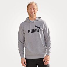 Puma Herren Hoodie «Essentials Logo» mit Kängurutasche