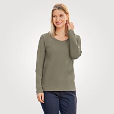 Basic Langarm-Shirt in angenehm weicher Qualität