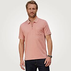 Poloshirt Herren mit Reissverschluss