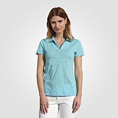 Basic Poloshirt mit Struktur, 100% Baumwolle