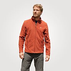 HTA Fleece-Jacke, mit durchgehendem Reissverschluss