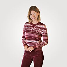 Artime Norwegerpullover, gestricktes Jaquardmuster