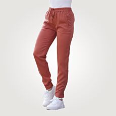 Pantalon décontracté avec taille élastiquée