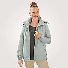 Damen Jacke mit Kapuze, wasserabstossend