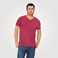 Basic Herren V-Neck T-Shirt, GOTS-zertifiziert