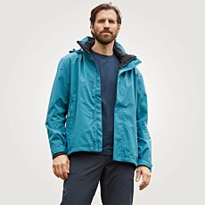 HTA Veste Outdoor pour hommes « 3 en 1 », imperméable et polyvalente