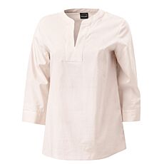 Damen Tunika-Bluse, 3/4-Ärmel,  beige