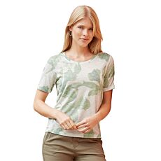 Damen T-Shirt aus Baumwoll-Modal-Mix