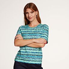 Damen T-Shirt, Rundhals