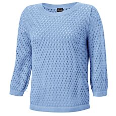 Pull-over en tricot ajouré pour dames