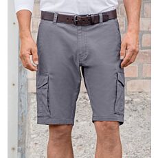 Herren Cargo-Bermuda, Stretch