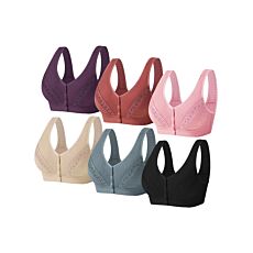 Brassières «Lia», pack de 6, multicolore