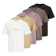 JACK&JONES T-Shirts «Colima», 5er-Pack