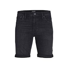 JACK&JONES Short en jeans «Rick», bleu/noir