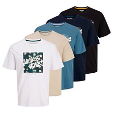 JACK&JONES T-Shirts, 5er-Pack