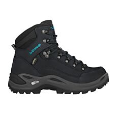 LOWA Chaussure de trekking et de randonnée «Renegade Mid GTX» pour dames, imperméable anthracite