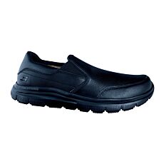 SKECHERS Chaussons pour hommes, chaussures de travail, cuir