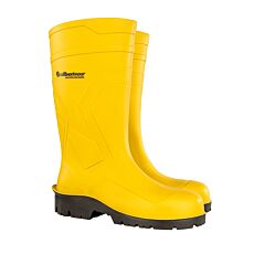 Albatros Sicherheitsgummistiefel Protector, Stahlkappe gelb