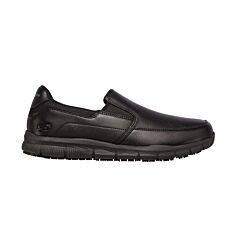 SKECHERS WORK Chaussures pour hommes Relaxed Fit Nampa Groton SR, similicuir