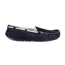 Mocassins Shepherd pour dames et hommes, cuir nubuck véritable marine