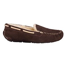 Mocassins Shepherd pour dames et hommes, cuir nubuck véritable brun