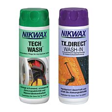 NIKWAX Duo-Pack, Tech Wash und TX Direct Wash-In