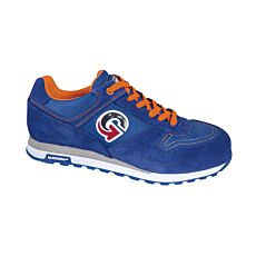 Chaussures de sécurité style sneakers bleues