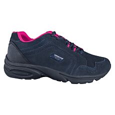 BRÜTTING Nordic Walking Schuhe, Veloursleder marine