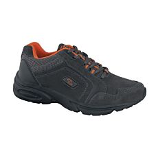 BRÜTTING Nordic Walking Schuhe, Veloursleder anthrazit-orange