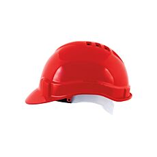 PAE Casque de chantier, ultra léger rouge