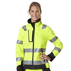 Damen-Sicherheits-Softshelljacke «Luna», wasserdicht