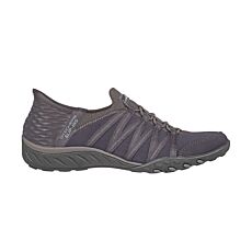 SKECHERS Damen Slip Ins, atmungsaktiv anthrazit