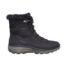 SKECHERS Damen Schnürstiefel, Warmfutter marine