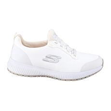 SKECHERS WORK Damen Schlupfschuh, rutschfest weiss