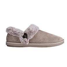 SKECHERS Damenhausschuh mit Warmfutter anthrazit