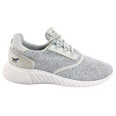 Mustang Sneakers pour femmes, respirants gris clair