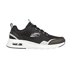 SKECHERS Chaussures à lacets pour femmes, respirant noir