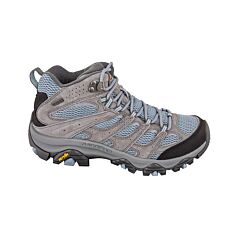 Merrell Chaussures à lacets pour dames, Moab 3 Mid GTX gris clair