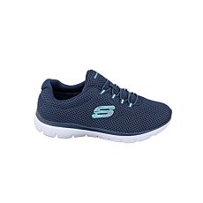 SKECHERS Schlupfschuh für Damen, atmungsaktiv marine