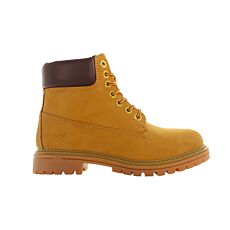 Bottes d'hiver Lumberjack femme, cuir nubuck camel