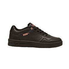 PUMA Damen Sneaker Court Classic, Soft-Material schwarz