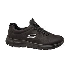 SKECHERS Chaussures pour femmes «SUMMITS», avec Memory Foam noir