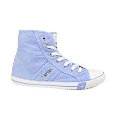 Mustang Sneakers, Mid Cut, 4 couleurs bleu ciel