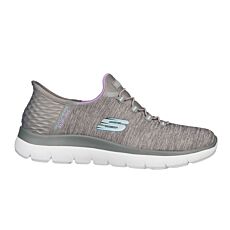 SKECHERS Chaussures pour dames Slip Ins, respirantes gris