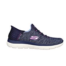 SKECHERS Chaussures pour dames Slip Ins, respirantes marine